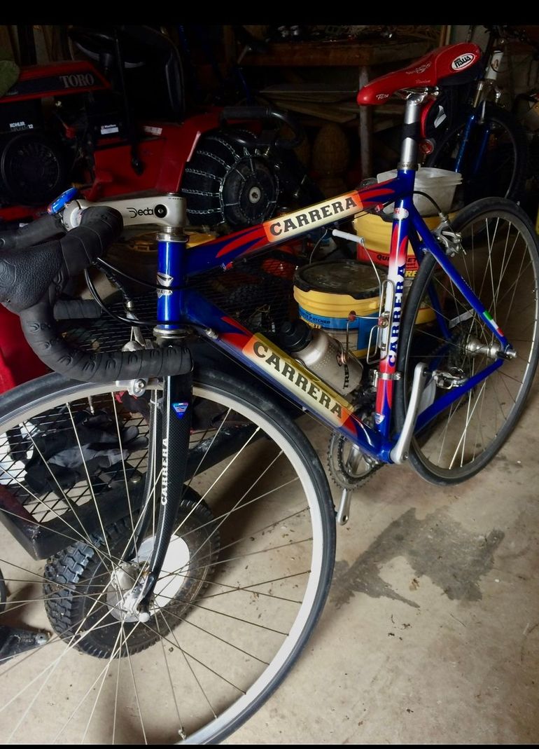Used Carrera Hercules 2000 Road & Gravel, Blue — image 5 of 10
