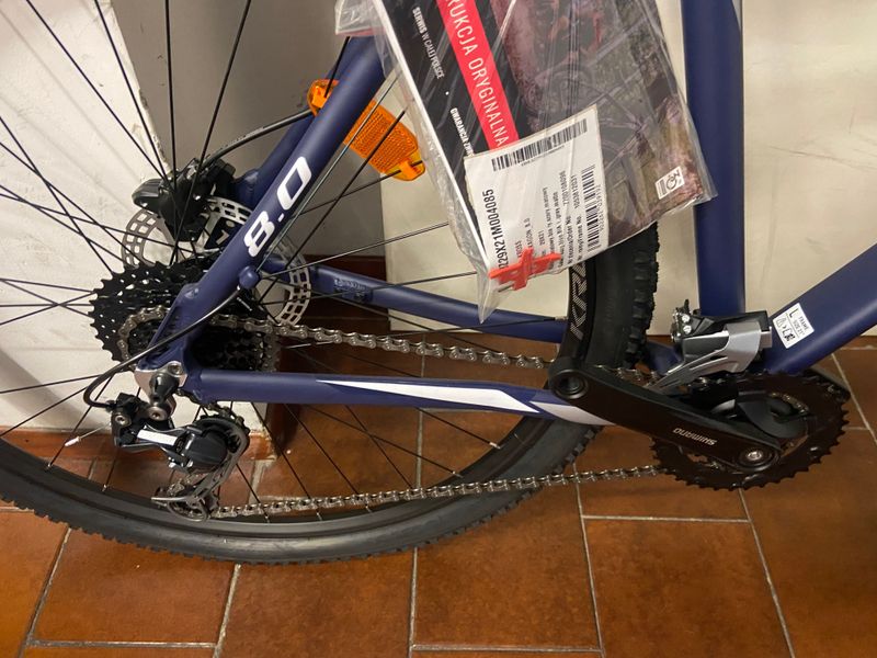 Kross HEXAGON 8.0 2022 2022 Mountainbike de segunda mano, Azul — imagen 2 de 5