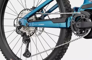 Used Cannondale Moterra Neo Carbon LT 2 2024 Mountainbike, Azul — image 2 of 4