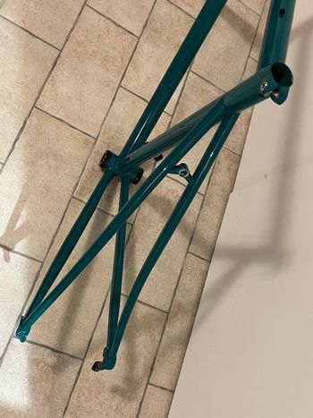 Used NO NAME Cicli Barco Corsa Custom Steel Spirit Frameset 2018 Road & Gravel, Green — image 5 of 5