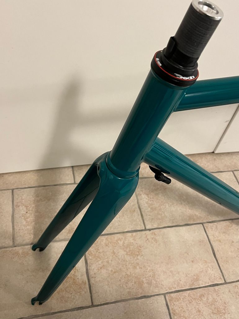 Used NO NAME Cicli Barco Corsa Custom Steel Spirit Frameset 2018 Road & Gravel, Green — image 4 of 5