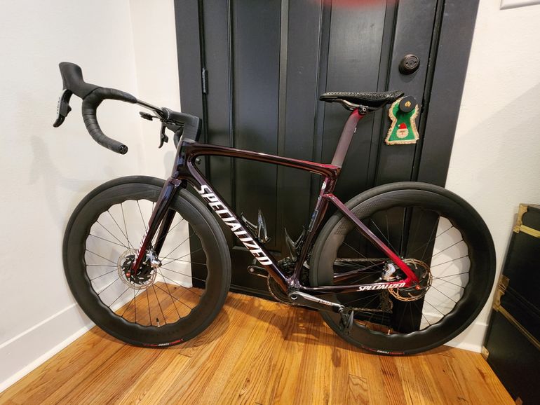 Specialized S-Works Tarmac SL7 - Speed of Light Collection 2022 2022 Road & Gravel de segunda mano, Rojo — imagen 2 de 4