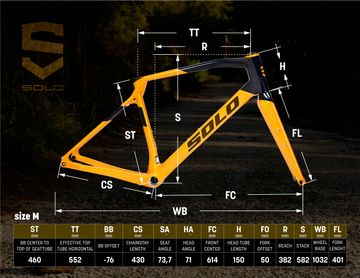 Used Custom Solo 2025 Road & Gravel, Orange — image 13 of 13