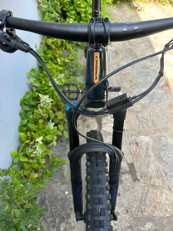 Used Orbea RISE M20 2022 2022 Mountainbike, Azul — image 10 of 13