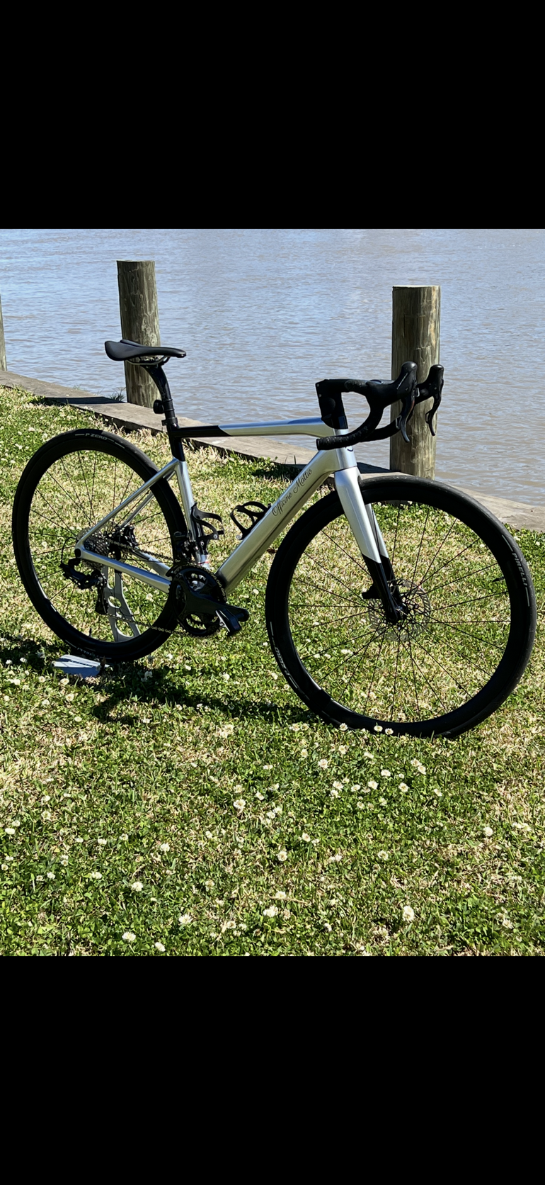 Used Officine Mattio OM 1 2018 Road & Gravel, Light Gray — image 2 of 7