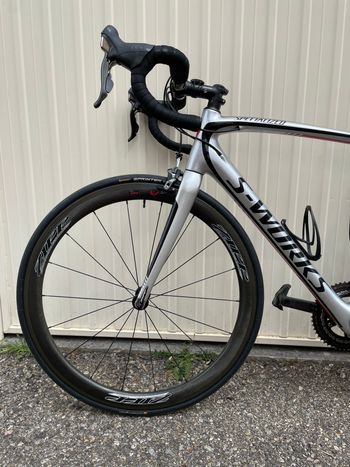 Used Specialized S-Works Tarmac SL4 2012 2012 Road & Gravel, Light Gray — image 5 of 6