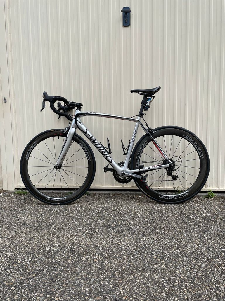 Used Specialized S-Works Tarmac SL4 2012 2012 Road & Gravel, Light Gray — image 2 of 6
