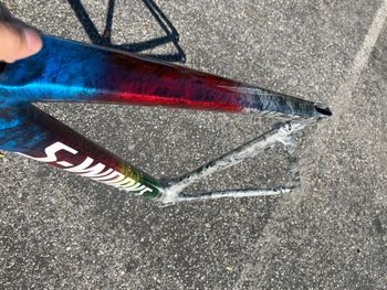 Used Specialized S-Works Tarmac SL7 - Shimano Dura-Ace Di2 2023 Frameset 2023 Road & Gravel, Blue — image 10 of 10