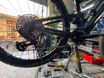 Brugt Scott Lumen eRIDE SRAM X01 Eagle AXS 2024 Mountainbike — billede 8 af 14