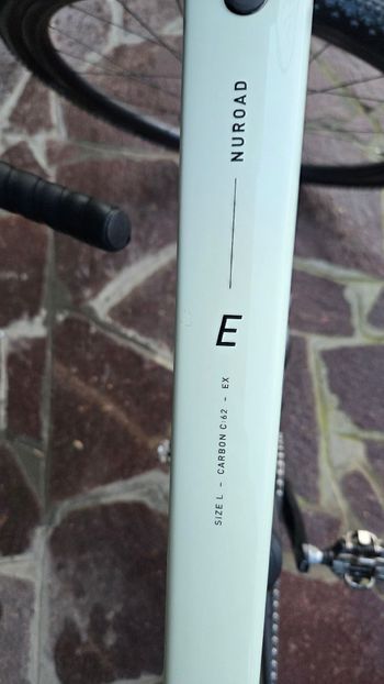 Used CUBE NUROAD C:62 EX 2025 2025 Road & Gravel, Weiß — image 5 of 7