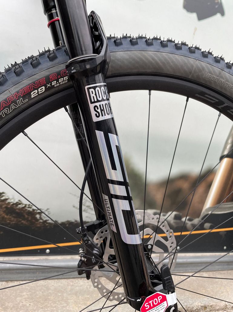 Used Olympia F1X 2023 Mountainbike, Grigio chiaro — image 3 of 5