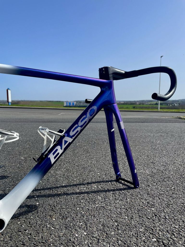 Gebrauchtes Basso Diamante Frameset 2025 Road & Gravel, Weiß — Bild 3 von 4