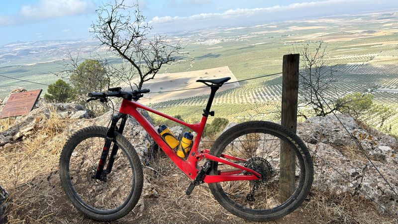 Used Scott Spark RC Team 2022 Frameset 2022 Mountainbike, Red, 29 — image 2 of 3