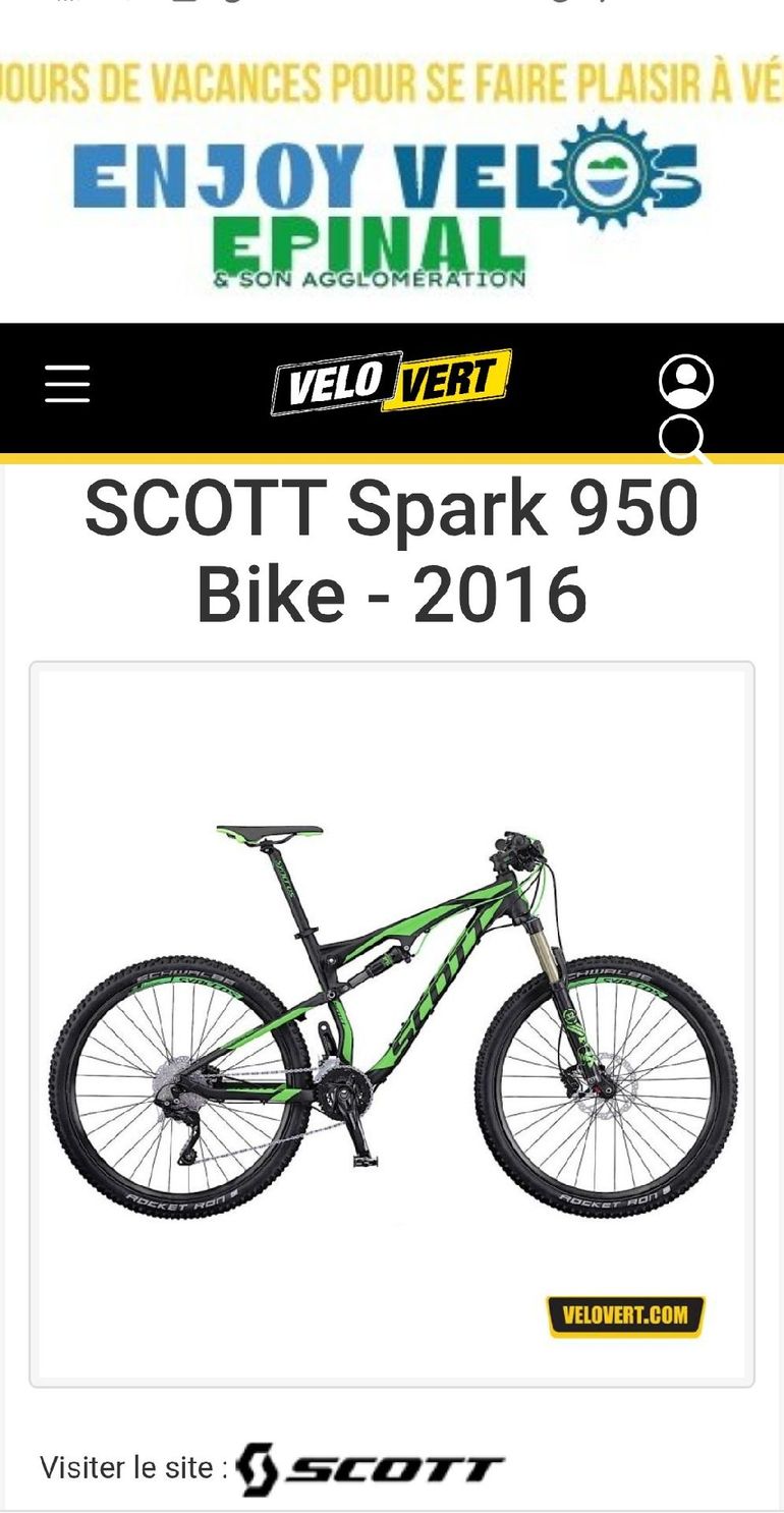 Used Scott Scott Spark 950 2016 2016 Mountainbike, Schwarz — image 4 of 4