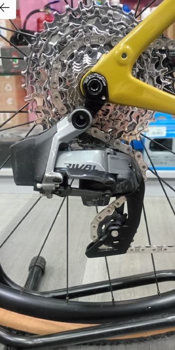 Gebrauchtes Cannondale Topstone Carbon Rival AXS 2023 Road & Gravel, Grün — Bild 4 von 6