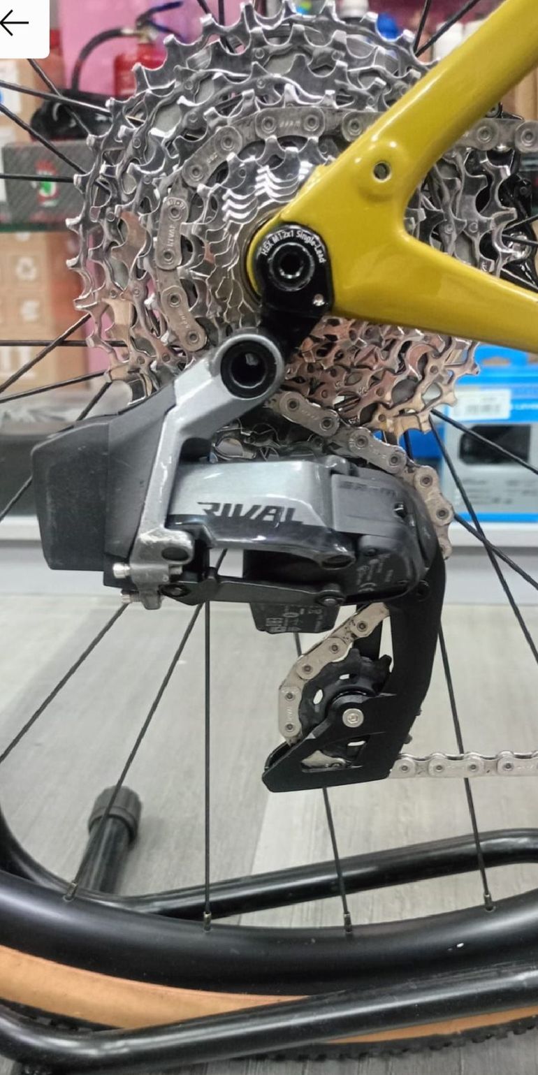 Gebrauchtes Cannondale Topstone Carbon Rival AXS 2023 Road & Gravel, Grün — Bild 4 von 6
