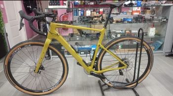 Gebrauchtes Cannondale Topstone Carbon Rival AXS 2023 Road & Gravel, Grün — Bild 2 von 6