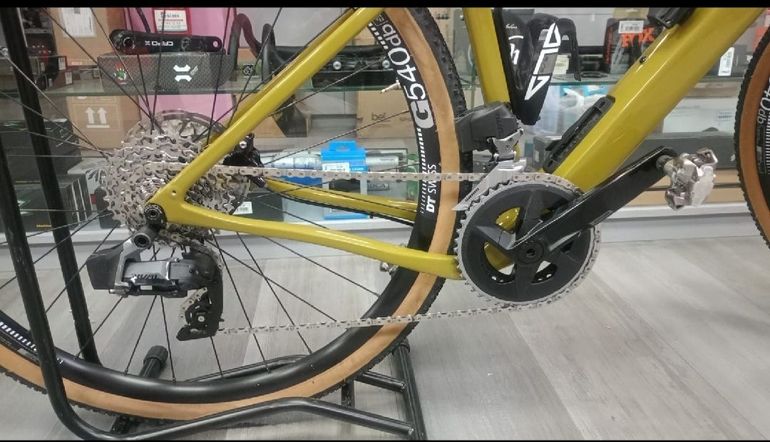 Gebrauchtes Cannondale Topstone Carbon Rival AXS 2023 Road & Gravel, Grün — Bild 3 von 6