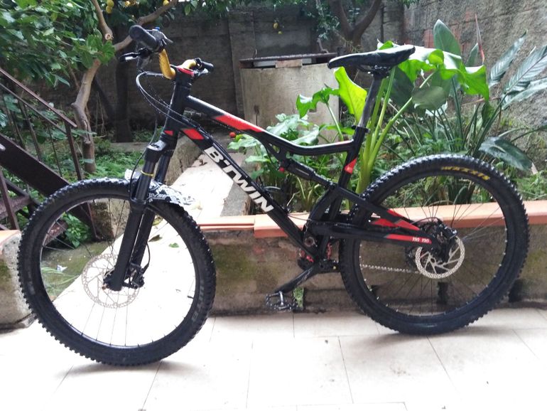 Used ROCKRIDER Btwin Rockrider 520s 27.5'' 2019 Mountainbike, Black, 27.5 (650B) — image 3 of 10