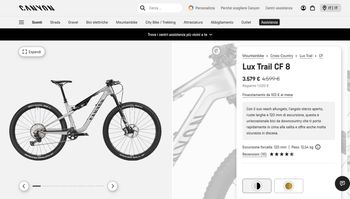 Canyon, Lux Trail CF 8 2025