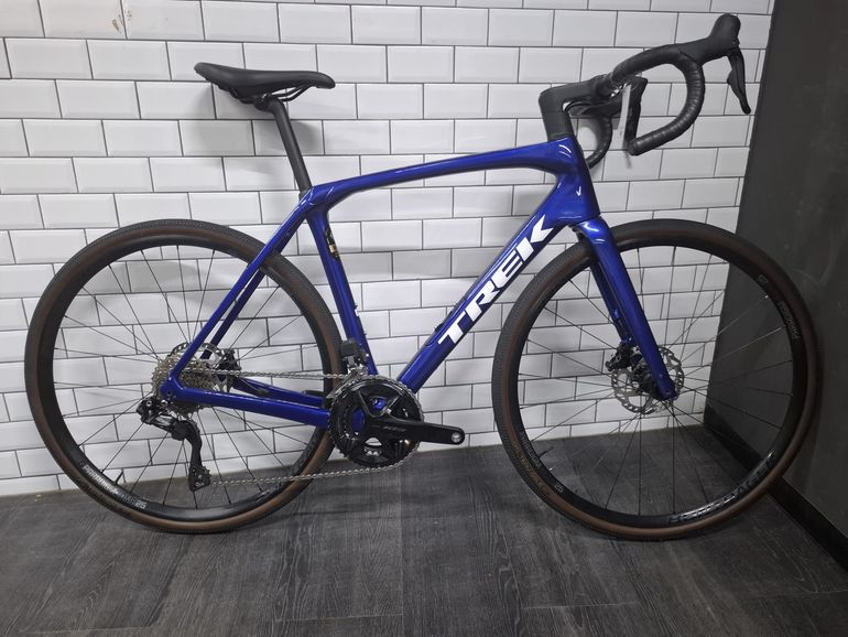 Used Trek Domane SL 6 Gen 4 2024 2024 Road & Gravel, Blue — image 1 of 6