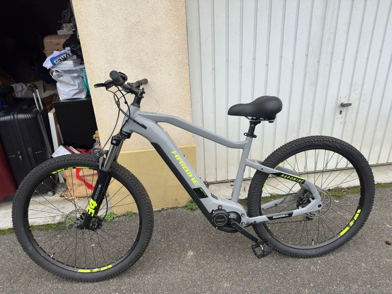 Used Haibike HardNine 6 2021 2021 Mountainbike, Light Gray, 29 — image 2 of 7