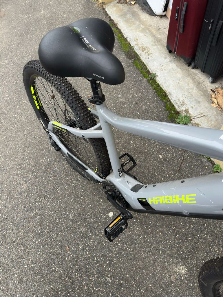 Used Haibike HardNine 6 2021 2021 Mountainbike, Light Gray, 29 — image 6 of 7