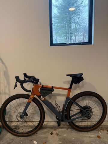Used 3T Exploro SRAM Rival eTap AXS 2022 Road & Gravel, Orange — image 2 of 9
