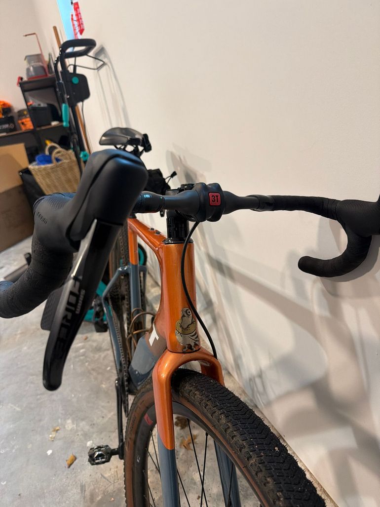 Used 3T Exploro SRAM Rival eTap AXS 2022 Road & Gravel, Orange — image 4 of 9