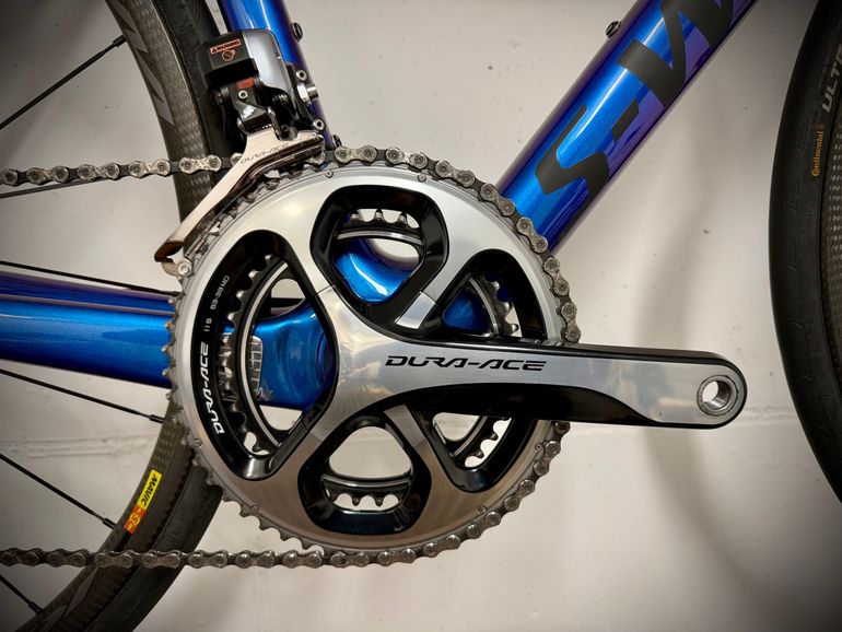 Used Specialized Men's S-Works Tarmac 2018 2018 Road & Gravel, Blau — image 2 of 15