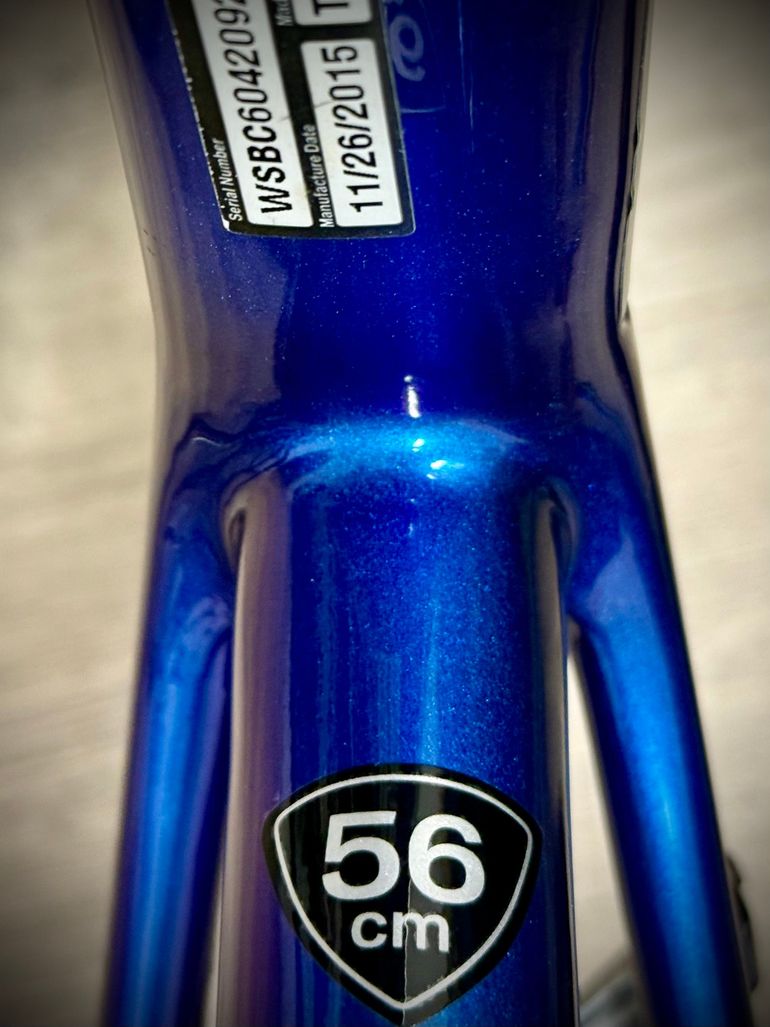 Used Specialized Men's S-Works Tarmac 2018 2018 Road & Gravel, Blau — image 10 of 15