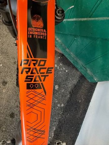Used Lapierre Pro Race 9.9 Sat 2021 Mountainbike, Orange — image 4 of 5