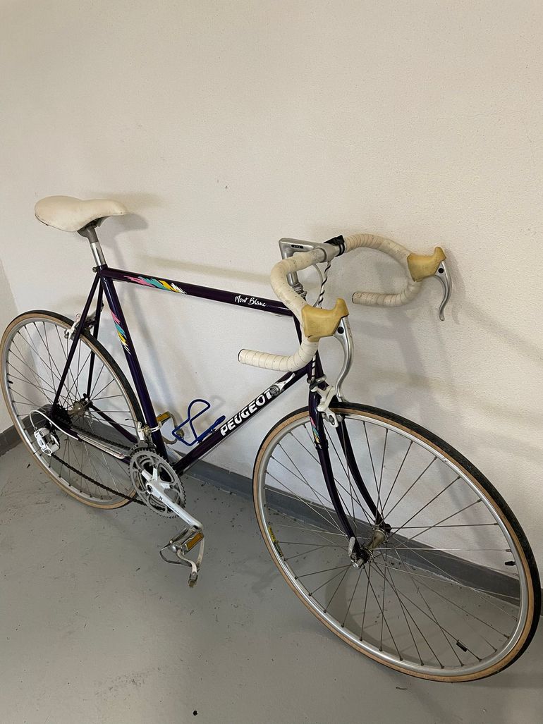 Used Peugeot Mont Blanc 1989 Road & Gravel, Purple — image 9 of 15