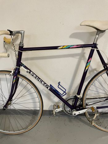Used Peugeot Mont Blanc 1989 Road & Gravel, Purple — image 13 of 15