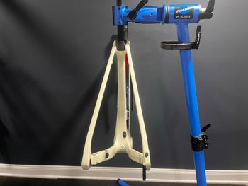 Used Trek Domane SLR 7 eTap Gen 4 2023 Frameset 2023 Road & Gravel, White — image 5 of 15