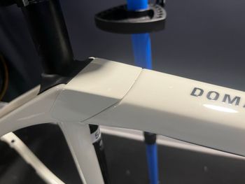 Used Trek Domane SLR 7 eTap Gen 4 2023 Frameset 2023 Road & Gravel, White — image 11 of 15