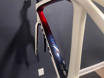 Used Trek Domane SLR 7 eTap Gen 4 2023 Frameset 2023 Road & Gravel, White — image 6 of 15