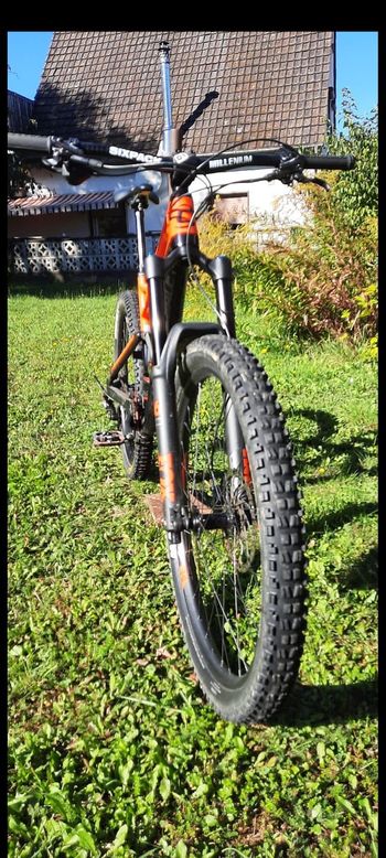 Used Cannondale Jekyll 3 2018 2018 Mountainbike, Red — image 3 of 9