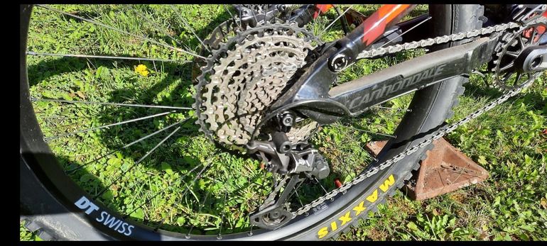 Used Cannondale Jekyll 3 2018 2018 Mountainbike, Red — image 7 of 9