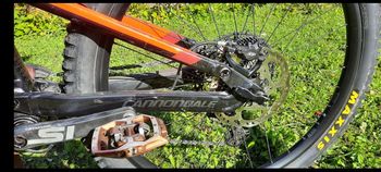 Used Cannondale Jekyll 3 2018 2018 Mountainbike, Red — image 6 of 9