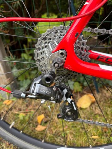 Gebrauchtes Focus MARES SRAM Force 2017 Road & Gravel, Rot — Bild 9 von 13