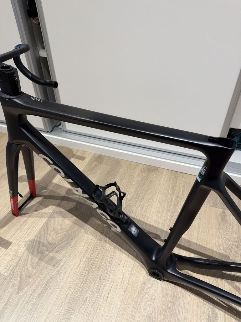 Used Colnago V4Rs Disc Dura-Ace Di2 9200 w/Shimano Dura-Ace C50 Wheels 2023 Frameset 2023 Road & Gravel, Black — image 28 of 35