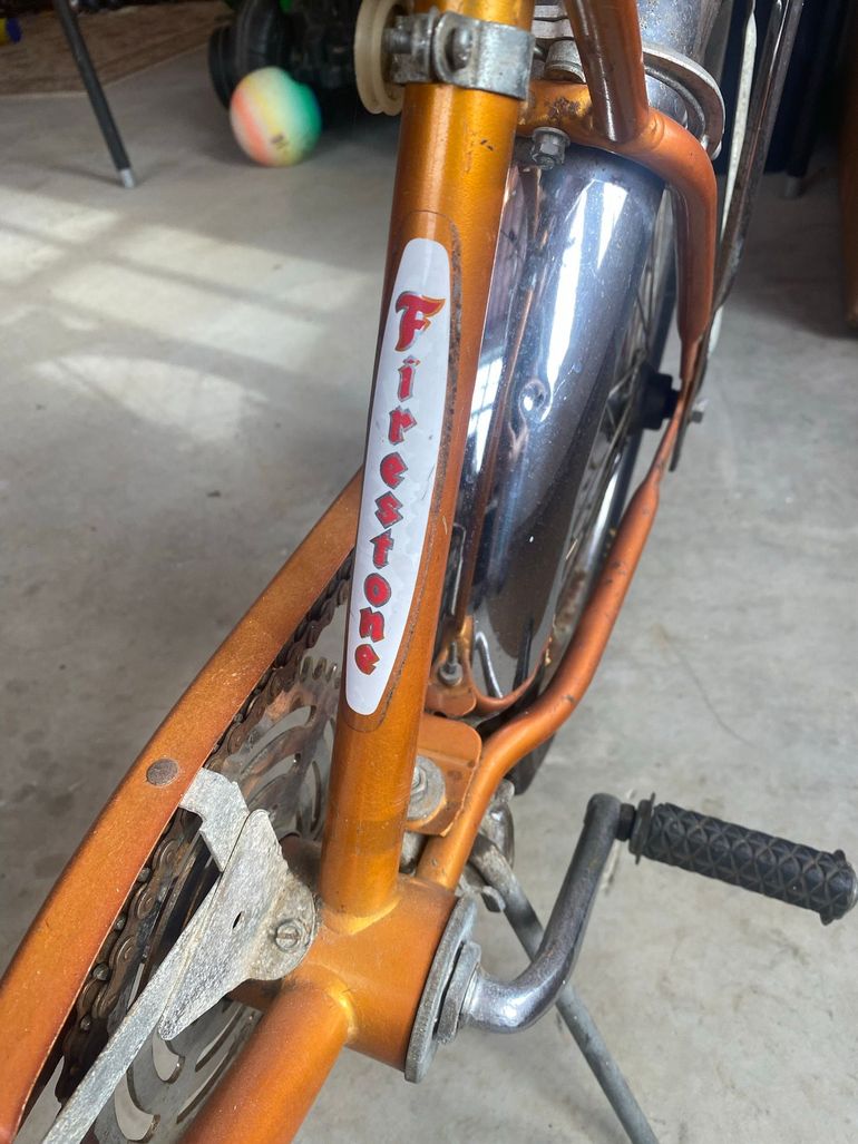 Used Firestone GTO De Luxe 1970 Urban, Orange — image 8 of 12
