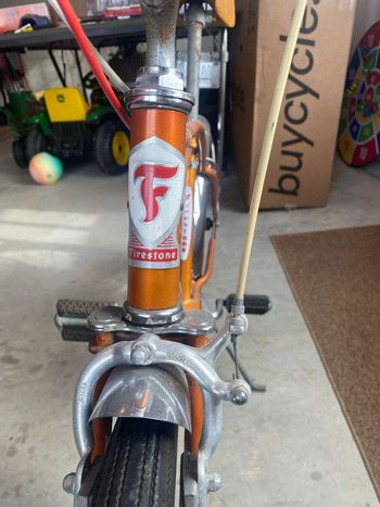 Used Firestone GTO De Luxe 1970 Urban, Orange — image 4 of 12