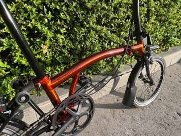 Brugt Brompton C Line Explore S6L Flame Lacquer 2024 Urban — billede 7 af 12