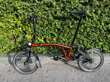 Brugt Brompton C Line Explore S6L Flame Lacquer 2024 Urban — billede 3 af 12