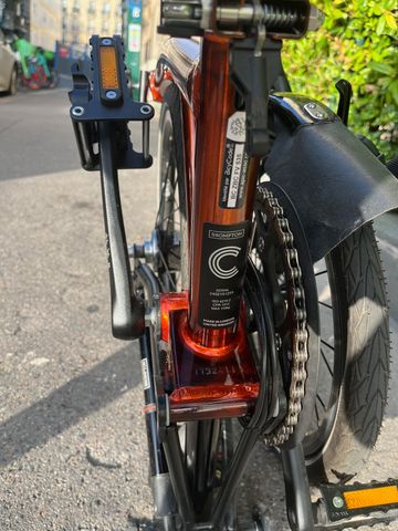 Brugt Brompton C Line Explore S6L Flame Lacquer 2024 Urban — billede 2 af 12
