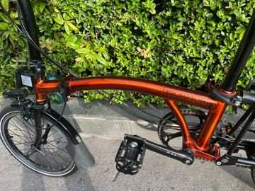 Brugt Brompton C Line Explore S6L Flame Lacquer 2024 Urban — billede 4 af 12