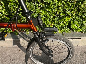 Brugt Brompton C Line Explore S6L Flame Lacquer 2024 Urban — billede 10 af 12