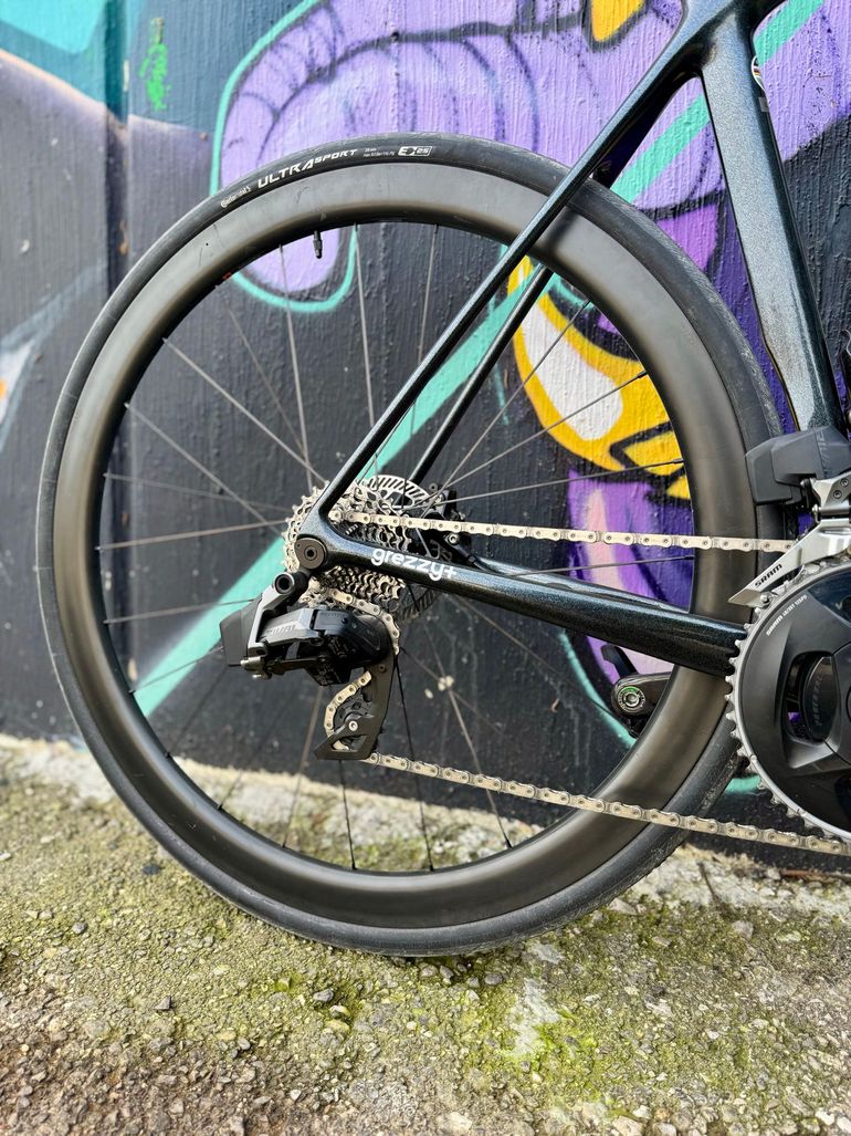 Used Giant Tcr SRAM Rival eTap AXS 2023 Road & Gravel, Blau — image 3 of 10